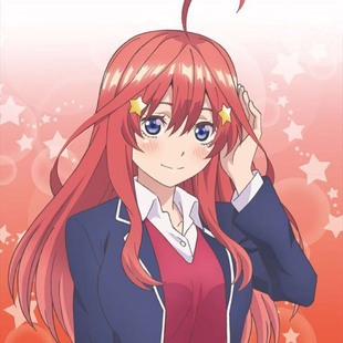 动漫cosplay假发套图片来图定做COS五等分的花嫁中野五月定制假毛