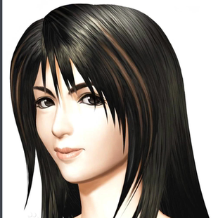 帝都动漫 cosplay 最终幻想 Rinoa 莉诺雅 cos假发 来图定制 挑染