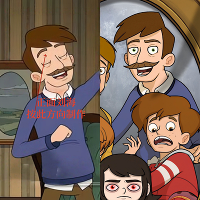 闹鬼酒店Nathan凯瑟琳cos假发