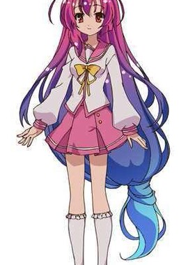 动漫cosplay假发套COS曾几何时天魔的黑兔赛托希梅亚挑染定制假毛