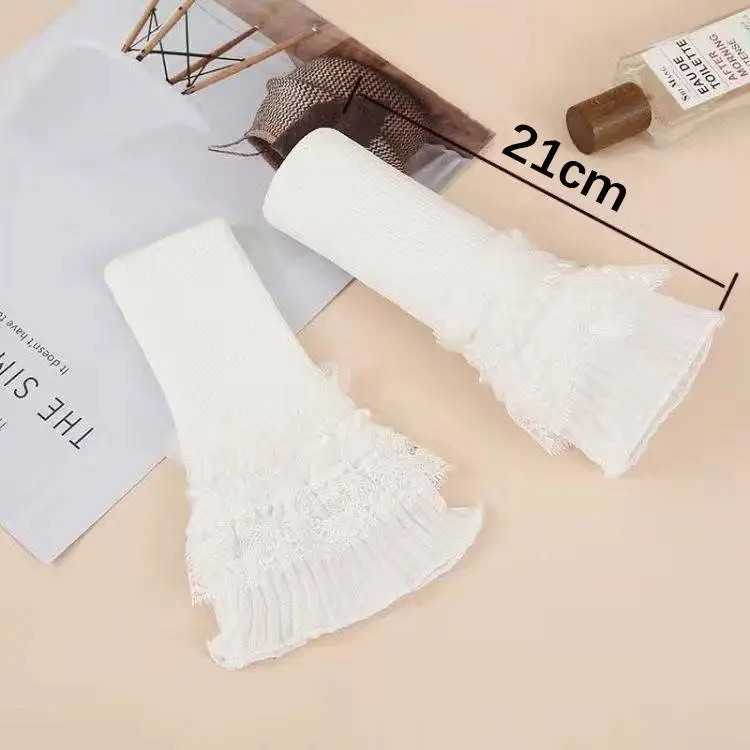 秋冬季袖套女针织毛线保暖洋气松紧针织拼接蕾丝花边假袖子手臂套,服饰配件/皮带/帽子/围巾,手套,淘宝优惠券,粉丝福利购,淘宝优惠卷