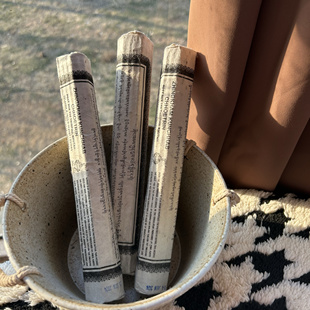 不丹NADO进口皇室供香天然手工藏香棉纸简装供佛经书香（约30根）