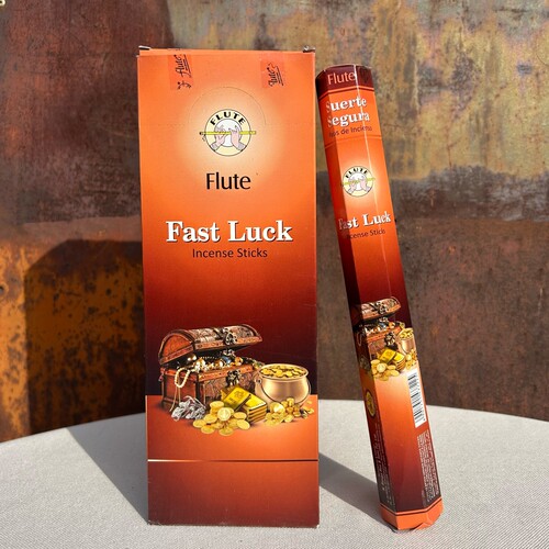 印度进口Flute正品线香快速好运Fast Luck香薰家用室内卫生间除味