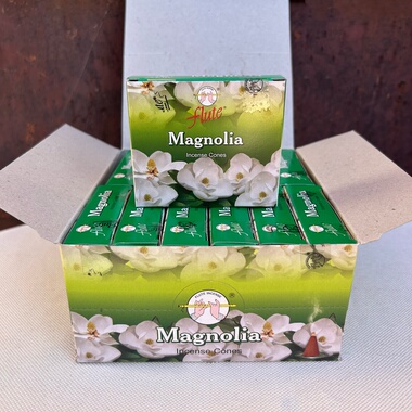 印度进口塔香flute老牌-Magnolia木兰香家用室内香薰锥香花香除味