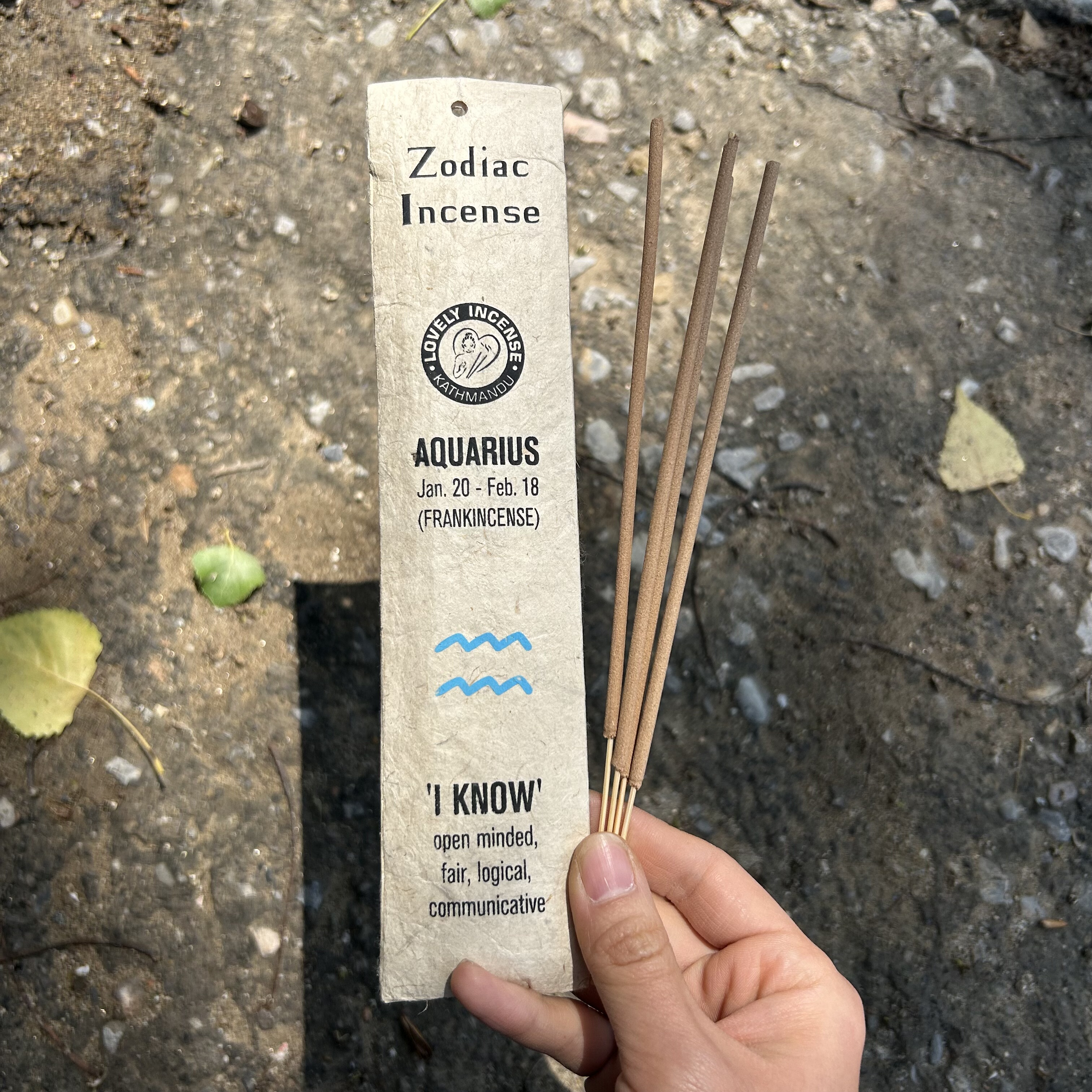 水瓶座-乳香FRANKINCENSE 尼泊尔十二星座天然植物线香家用熏香
