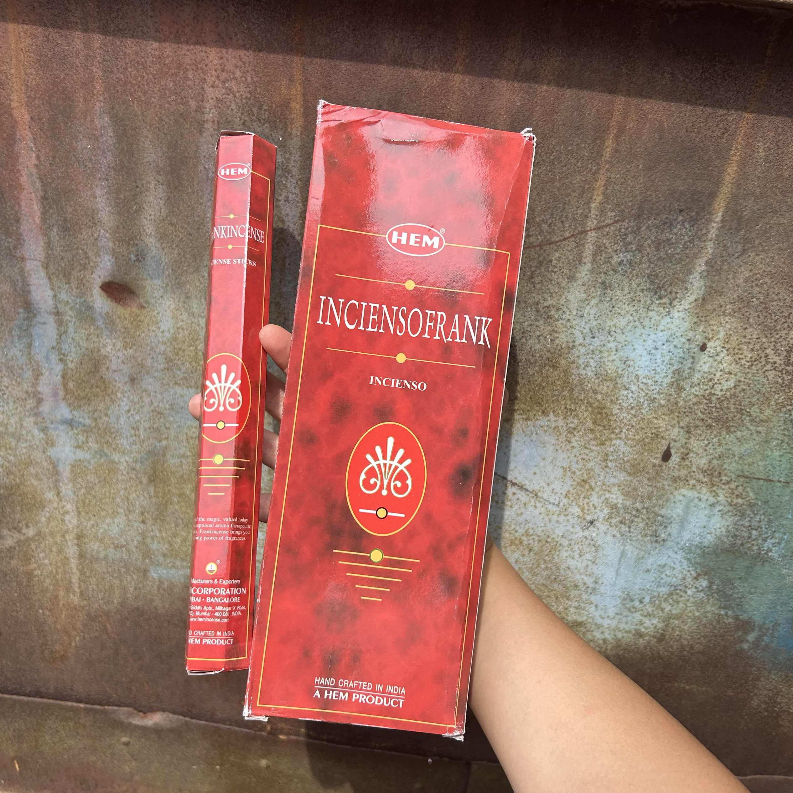 印度进口HEM Frankincense乳香线香安神放松瑜伽冥想家用办公熏香