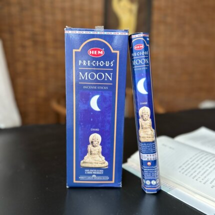印度进口HEM THE MOON月亮手工竹签线香静神家用净化空气供奉礼佛