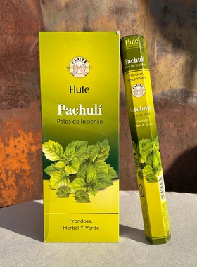 印度进口Flute正品线香广藿香Patchouli家用香薰室内卫生间除味