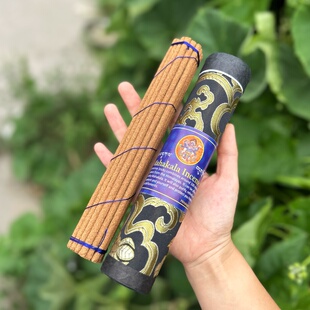 大黑天香·尼泊尔进口手工藏香室内香修禅礼佛香|长约21cm粗约5mm