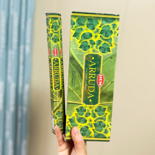 进口HEM印度香线香 阿鲁达ARRUDA家用室内香薰香料净化空气竹签香