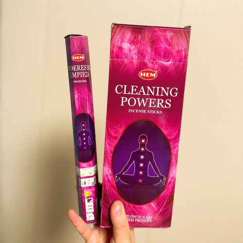 清理香｜HEM印度进口正品线香 CLEANING POWERS竹签香 冥想瑜伽