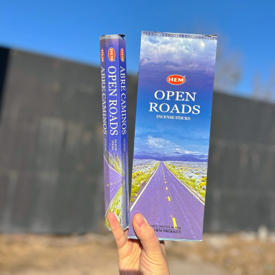 印度进口正品HEM 开路 OPEN ROADS｜线香竹签室内熏香供奉香财香