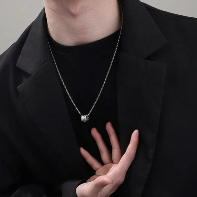 MAGICPOLE999纯银貔貅三环吊坠