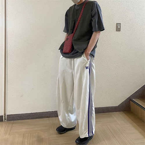 正品Needles原厂品质休闲长裤