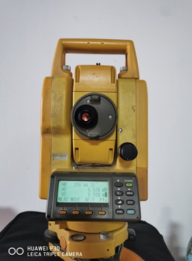 拓普康全站仪GPT-3005英文界面免棱镜光学对中正常用国外香港台湾