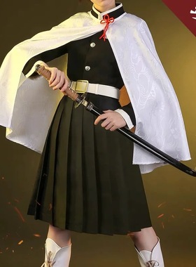 暗纹款鬼灭之刃cos服栗花落香奈乎鬼杀队和服cospaly服装全套现货