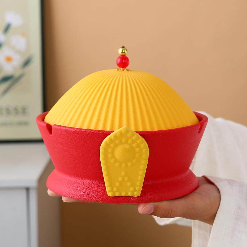 陶瓷防烟味大号烟灰缸