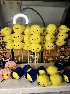 盗墓笔记周边 张起灵小鸡鸡串串糖葫芦串串 小黄鸡二次元摆拍道具