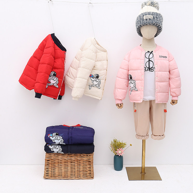 男女童可穿常规秋冬校服神器棉衣