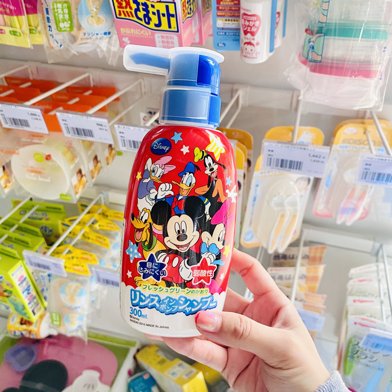 万代日本婴儿二合一无硅油护发素