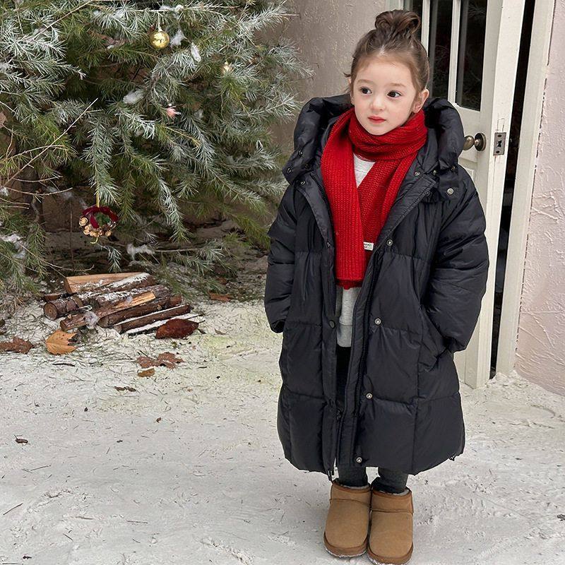 女童长款羽绒服东北御寒连帽90白鸭绒外套保暖韩版宝宝超好看冬装,童装/婴儿装/亲子装,羽绒服,淘宝优惠券,粉丝福利购,淘宝优惠卷