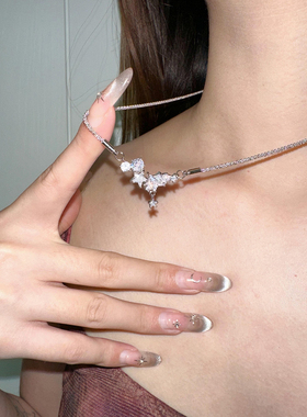 纯欲辣妹璀璨星星项链
