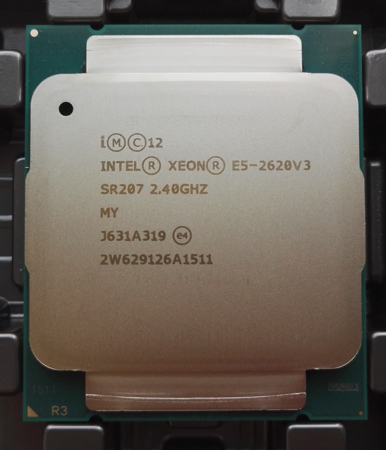 现货 intel xeon e5-2620 v3 cpu 正式版 2.4主频 6核心12线程