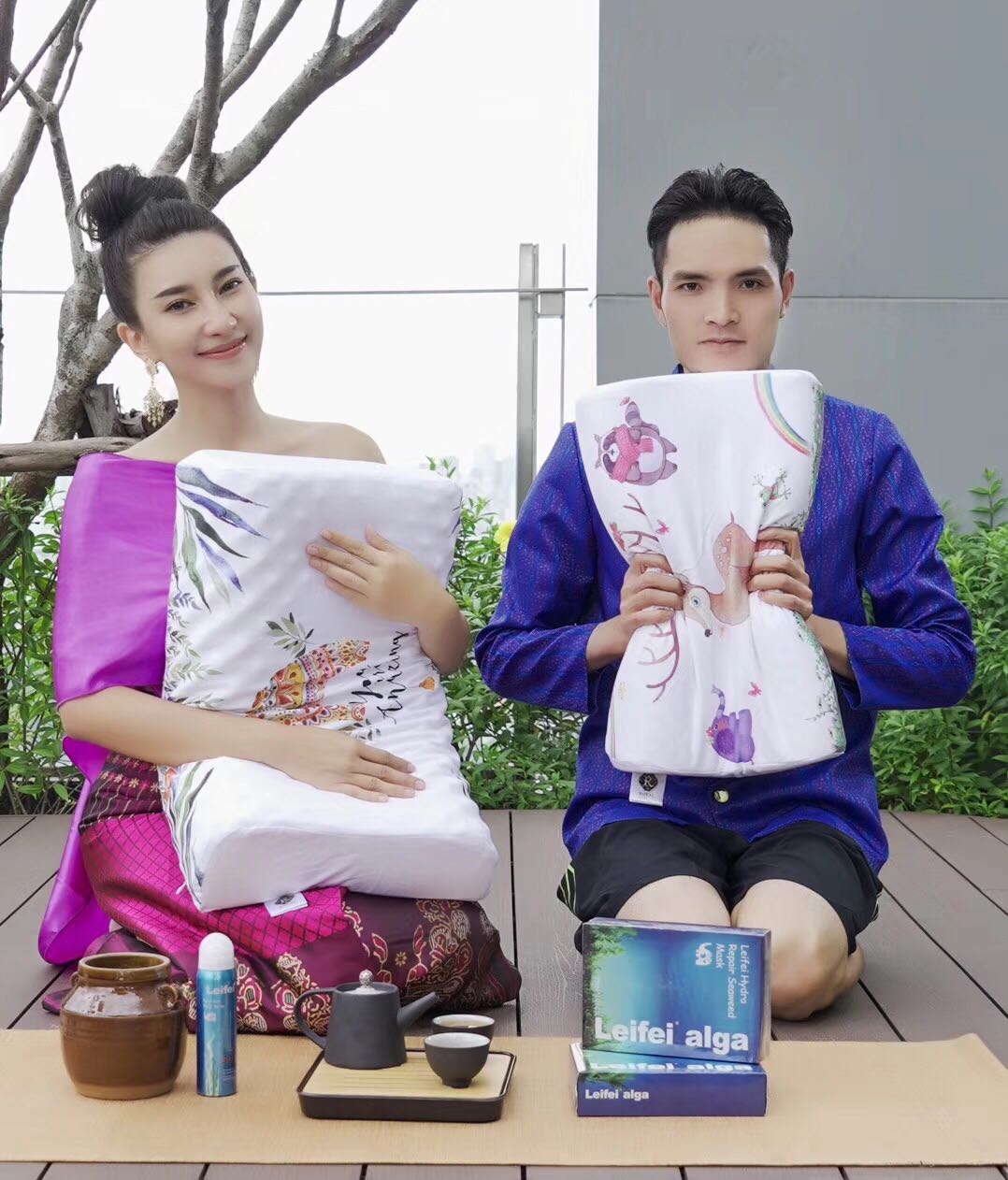 泰国新皇家天然乳胶枕头颈椎枕儿童枕