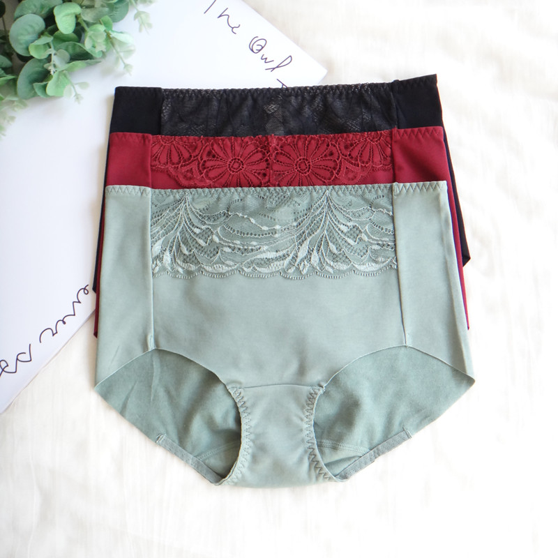 秋冬中高腰女内裤磨绒随心裁