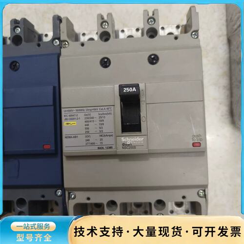 施耐德断路器NSC250S/EZD250E，250A//22询价