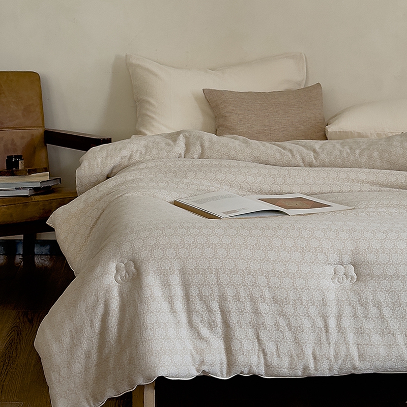 全棉醇净棉花被子 A类新疆棉超长纤洁净轻软保暖夏被春秋冬季被芯