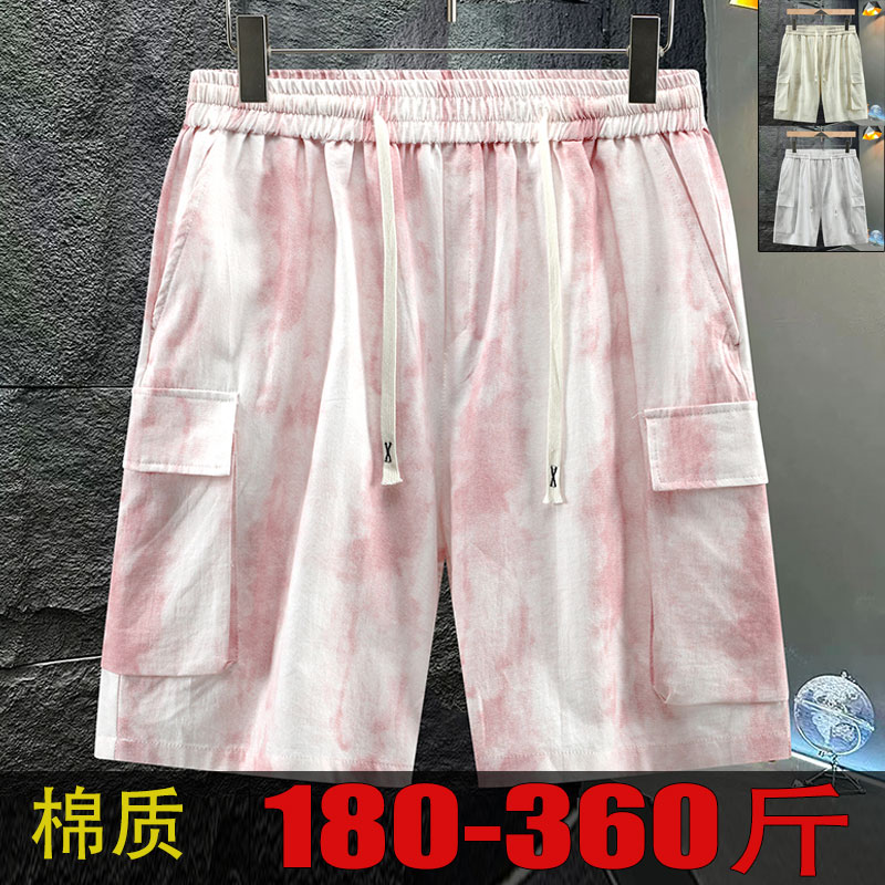 棉质短裤男夏外穿工装口袋五分裤