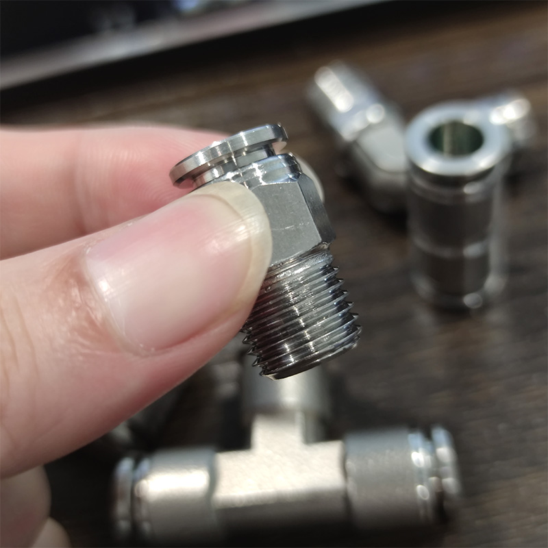 现货304不锈钢快插气动接头