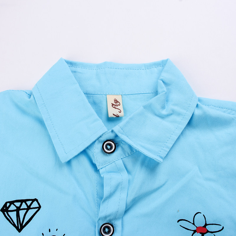 Chemise garcon à manche longue - Ref 2074569 Image 4