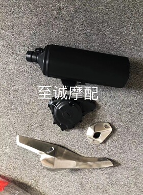 原装拆车川崎NIJIA 忍者 Z400 前段 尾段 排气管 消音器 氧传感器