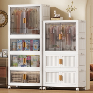 免安装 宝宝衣柜婴儿收纳柜家用卧室儿童多层储物柜折叠简易小衣橱