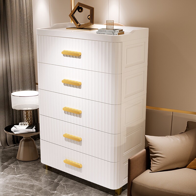 特大号欧式加厚收纳柜子抽屉式多层家用卧室整理柜零食塑料收纳箱