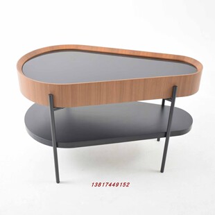 城际酒店客房同款现代 简约异形茶几床尾凳