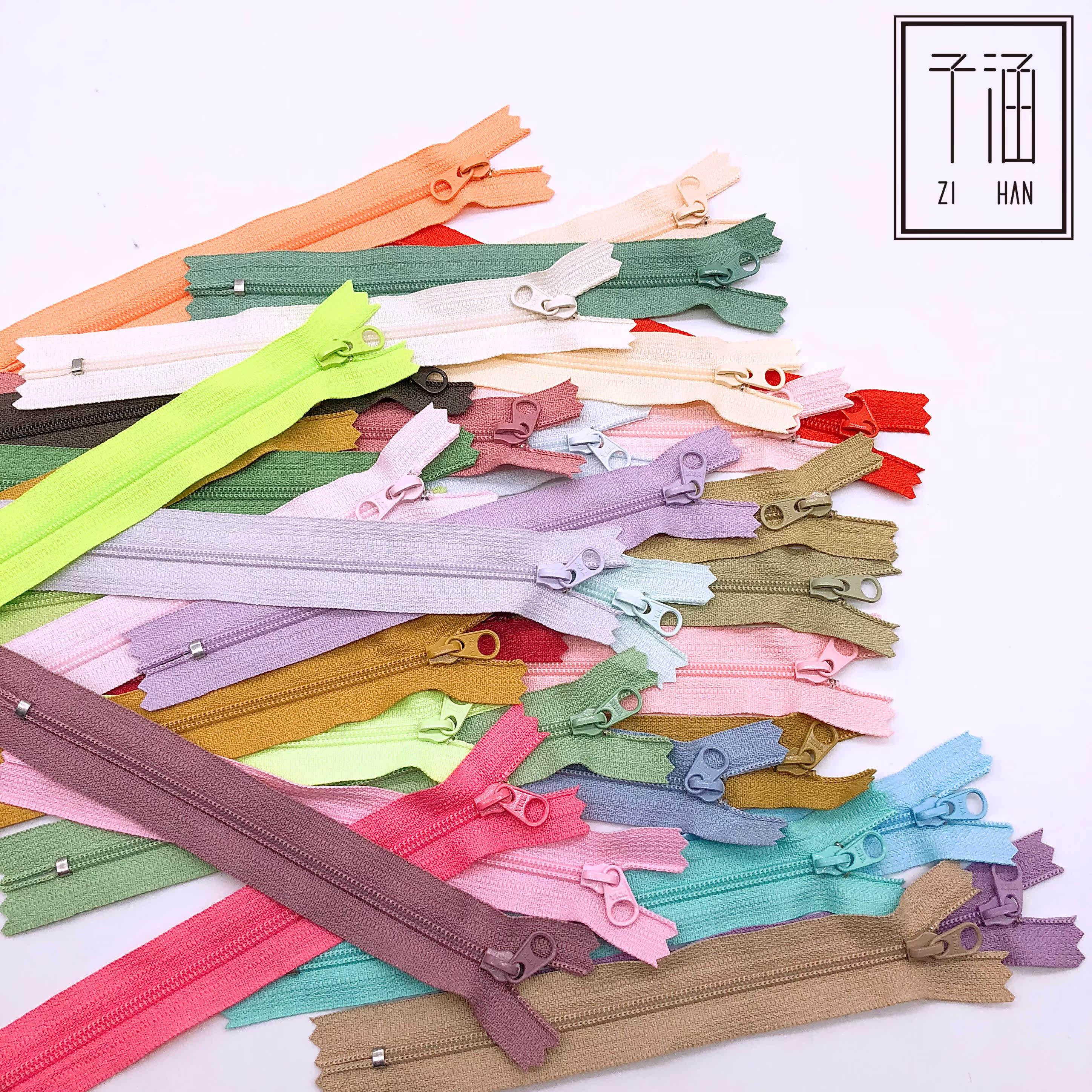 子涵家正品糖果色ykk號小圓頭15cm尼龍拉鏈 售完無補（1-24色）在類目 居家布藝, 縫紉DIY材料、工具及成品, 縫紉DIY配件/輔料/配飾, 拉鍊中 - 來自Buy2taobao.com提供專業的淘寶代購服務