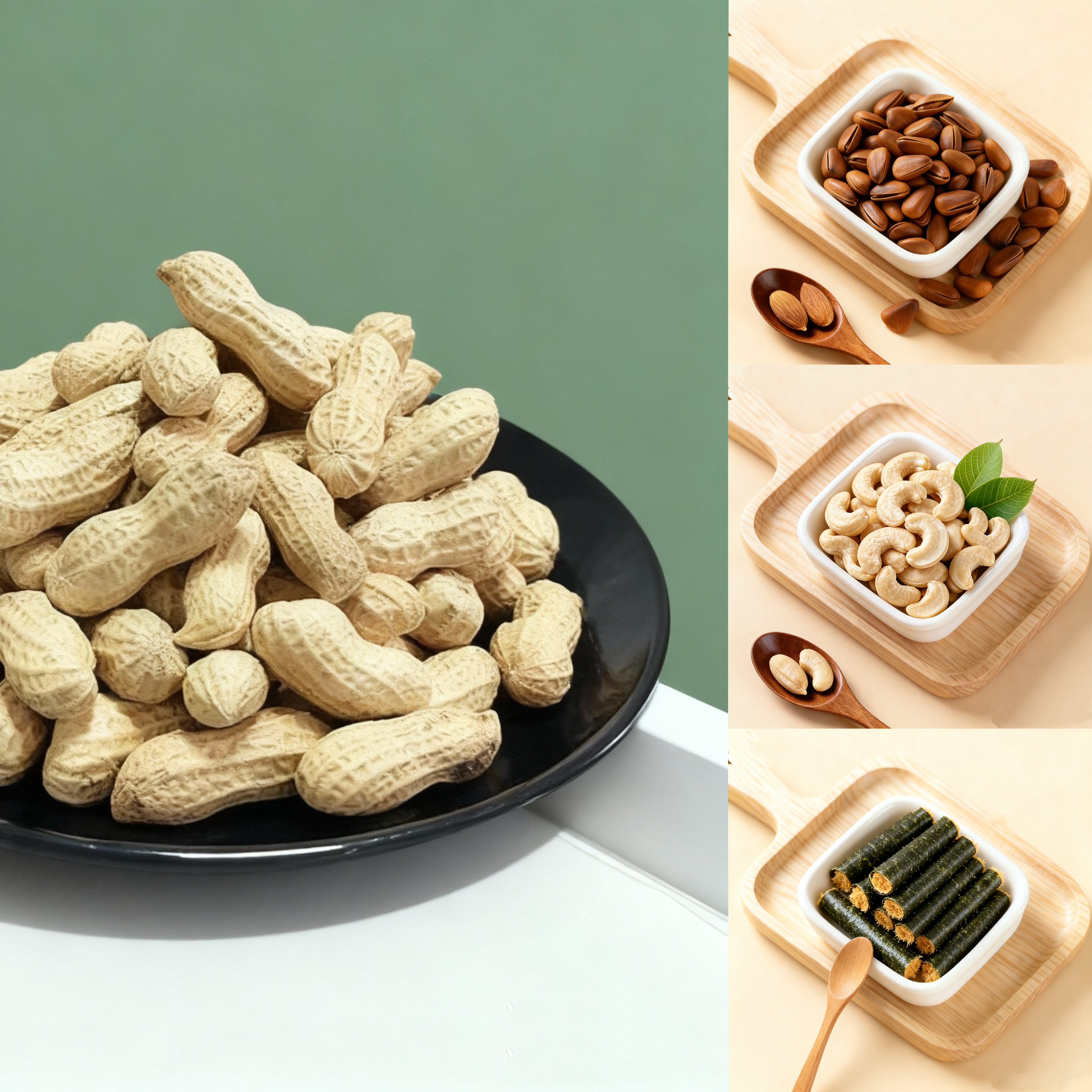 坚果零食外卖商用图片50张高清平面广告设计