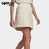 Adidas 三叶草女士简约休闲舒适运动半身裙HL9303 阿迪达斯正品