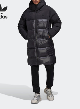Adidas/阿迪达斯正品三叶草男女运动保暖面包羽绒服HL9209