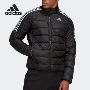 男子立领冬季 户外保暖运动羽绒服 阿迪达斯正品 Adidas GH4589