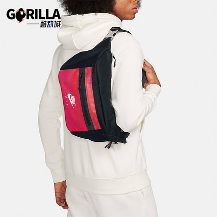 Nike/耐克正品Elemental Premium 男女斜挎包腰包FV8133-010