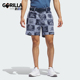 高尔夫印花运动短裤 Adidas 男士 透气休闲新款 IT6767 阿迪达斯正品