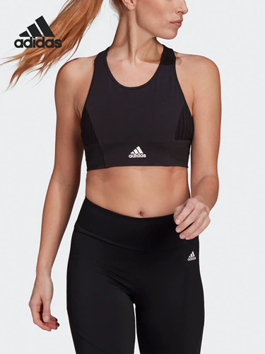 Adidas/阿迪达斯 Летний спортивный бюстгалтер для спортзала, утяжка для груди, майка, нижнее белье