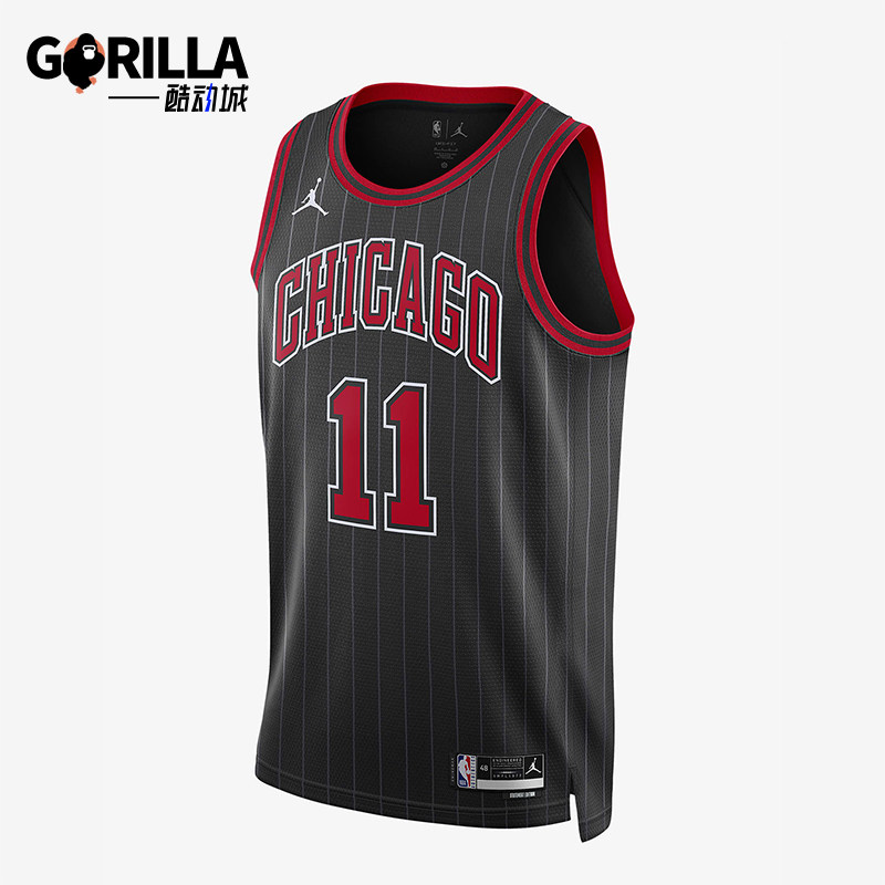 Nike/耐克正品JORDAN芝加哥公牛队男士篮球背心DO9521-010