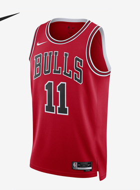 Nike/耐克正品/23赛季芝加哥公牛队男子运动篮球透气球衣DN2000