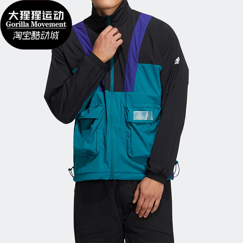 阿迪达斯正品男子运动夹克