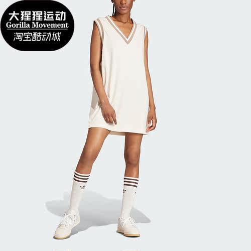 Adidas/阿迪达斯女子无袖连衣裙